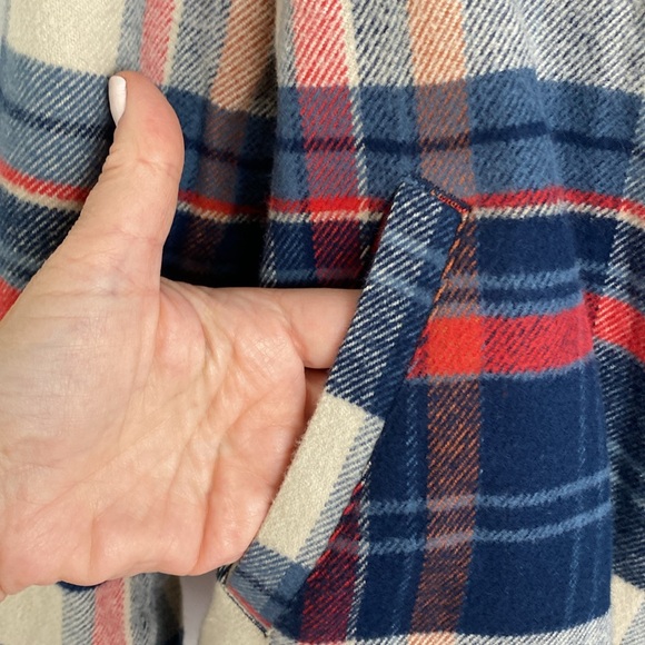 Marine Layer Men's Signature Lined Flannel Plaid Camping Shirt - Size Small  NWT - Picture 8 of 11